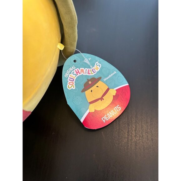 Peanuts Squishmallows Snoopy & Woodstock Plush Set 12" Collectible Plush Set - Picture 14 of 16